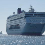 The cruise ship Ambition pays a visit to Falmouth