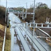 Rail passengers have been urged not to travel today due to flooding. File pic
