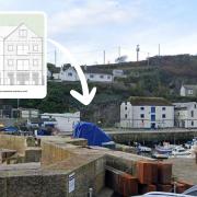 Where the new flats would be built at Breageside in Porthleven