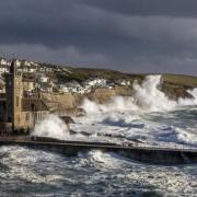 The strong winds are likely to cause large waves along the Cornish coast (picture from 2022)