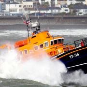 Penlee Lifeboat launched into a storm after a solo sailor activated his distess beacon
