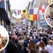 Thousands of people took part in Padstow’s ‘Obby ‘Oss festival on Wednesday