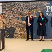 The election result is announced. Image: Devon and Cornwall PCC