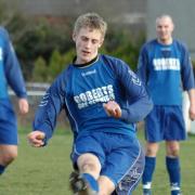Mark Goldsworthy, who socred four goals against Penryn Athletic