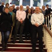 Members of Falmouth Town Working Group at Falmouth Town Council