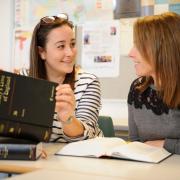 Business and law students who now have the opportunity to continue their full, three year degree courses at Truro and Penwith College.