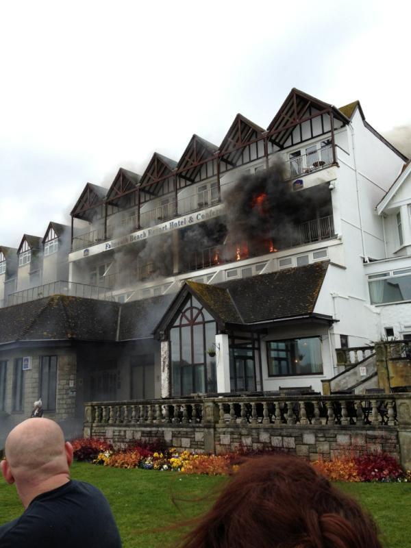 Falmouth Beach Hotel Fire