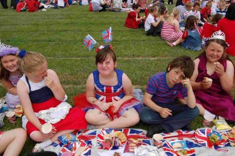 Falmouth Primary Jubilee picnic