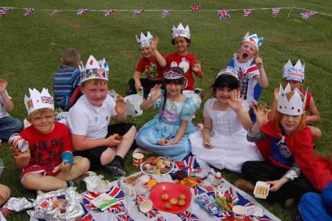 Falmouth Primary Jubilee picnic