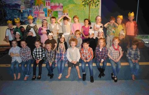  Checked shirts were the order of the day for the nativity hoedown at King Charles primary school