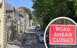 Penhellaz Hill and Cross Street will be closed for 24 hours next week