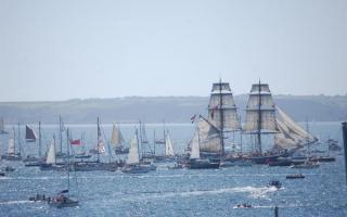 Tens of thousands watch Tall Ships parade of sail: PICTURES