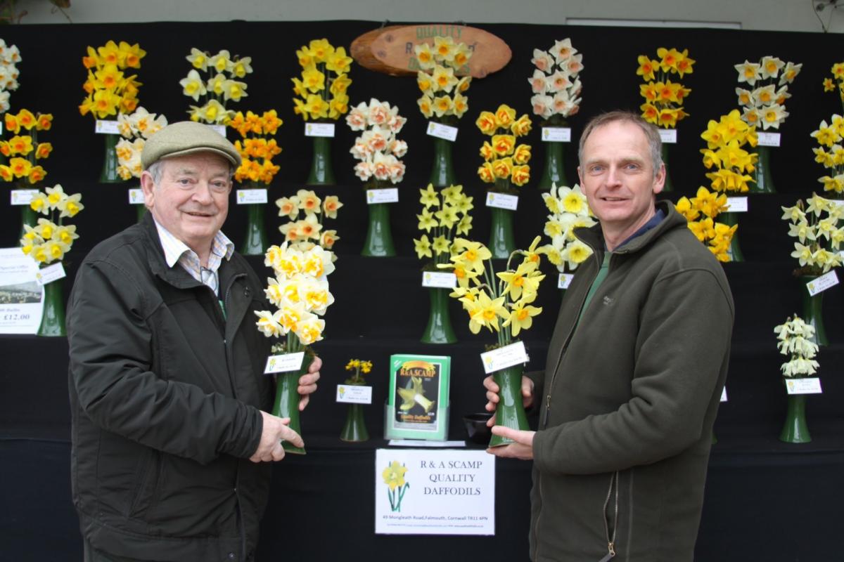 Daffodil gurus Ron and Adrian Scamp