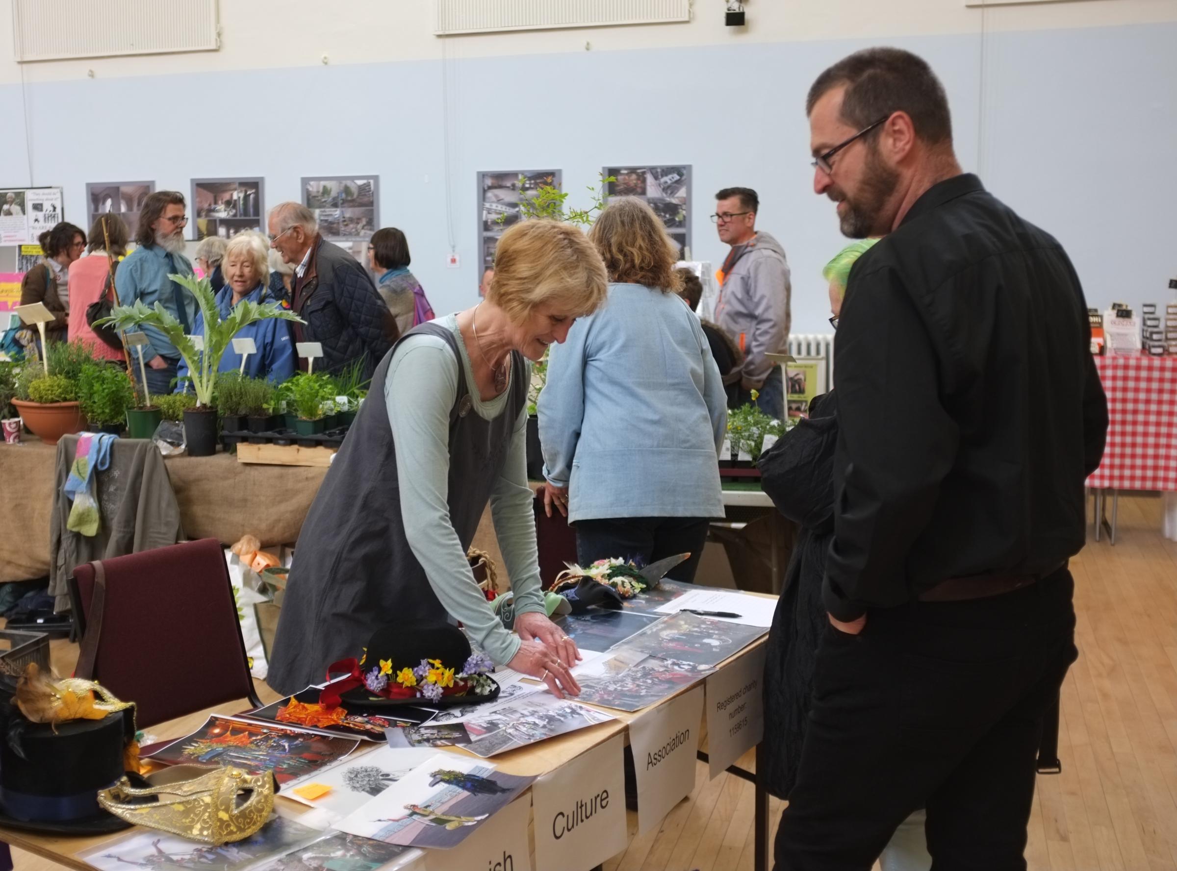The Penwith Green Fair returned to St John's Hall on Easter Sunday - Falmouth Packet
