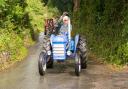 The Brian Pascoe Memorial Tractor Run returned to Helston at the weekend  Pictures: Kathy White and Aaron Lockett