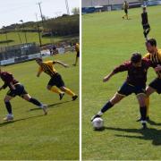 Wendron ease to victory against Perranwell in building exercise for next season. Pictures: Tyler Bowden