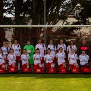 Penryn Athletic Ladies in their new kit