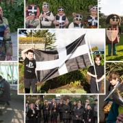 Photos from the St Piran's Day parade and family fun day in Falmouth on Saturday  Pictures: Kathy White