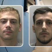 The two men were among several jailed last week