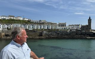 Mayor of Porthleven Mike Toy (Pic: Lee Trewhela / LDRS)
