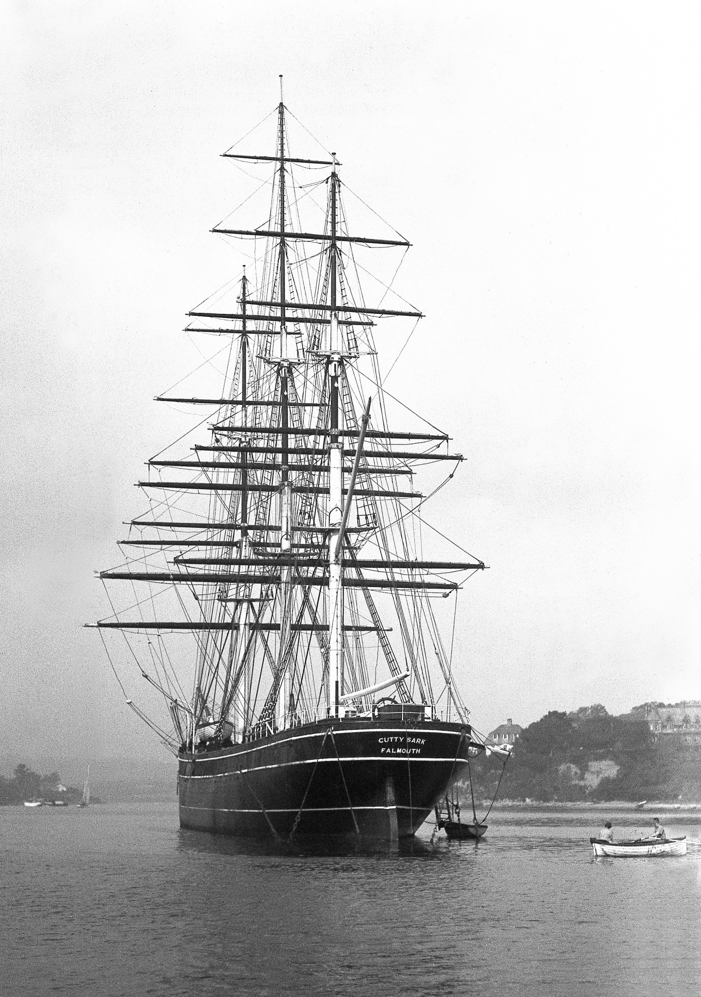 Cutty Sark Exhibition At National Maritime Museum Cornwall Falmouth Packet