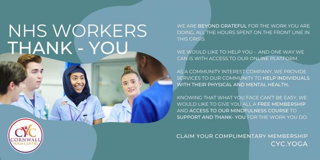 NHS workers - Thank -you