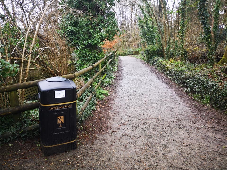 The bins have been installed at either end of Tregoniggie. Pictures Davd Saunby