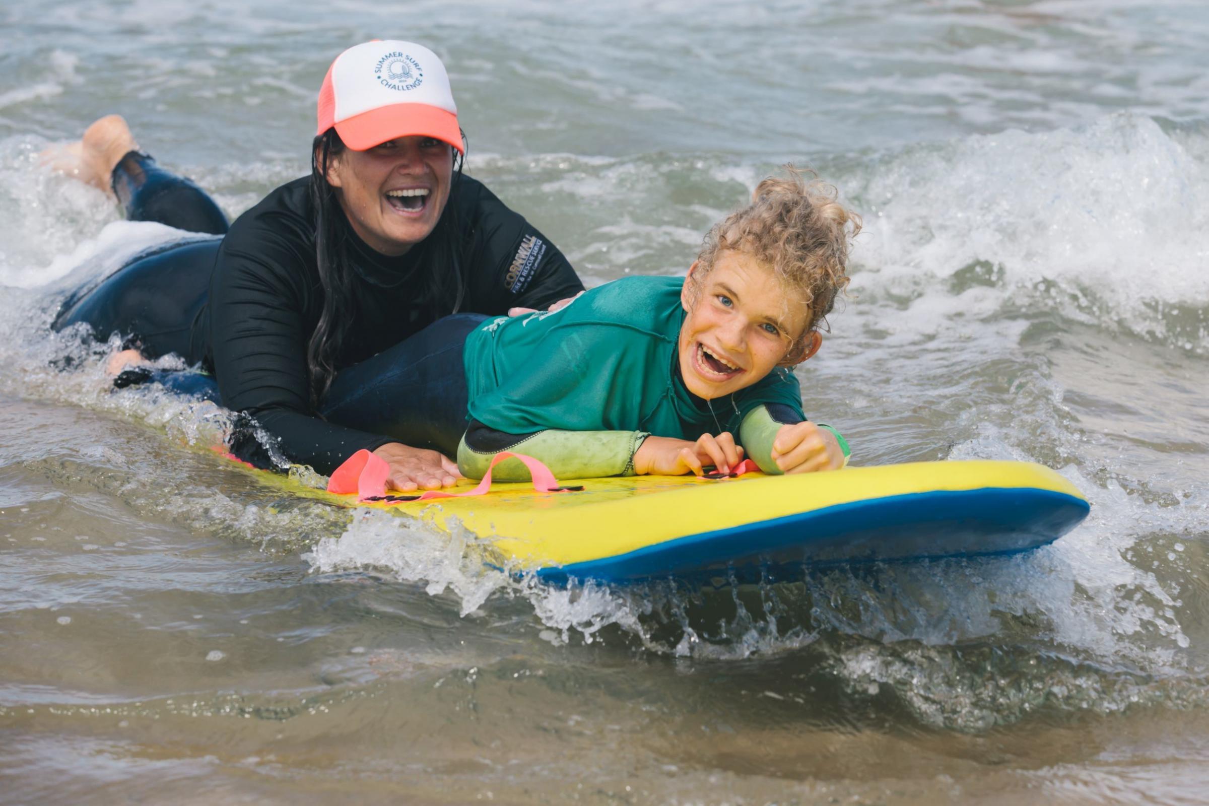 The charity supports mental health through surfing. Picture: Checkered Photography