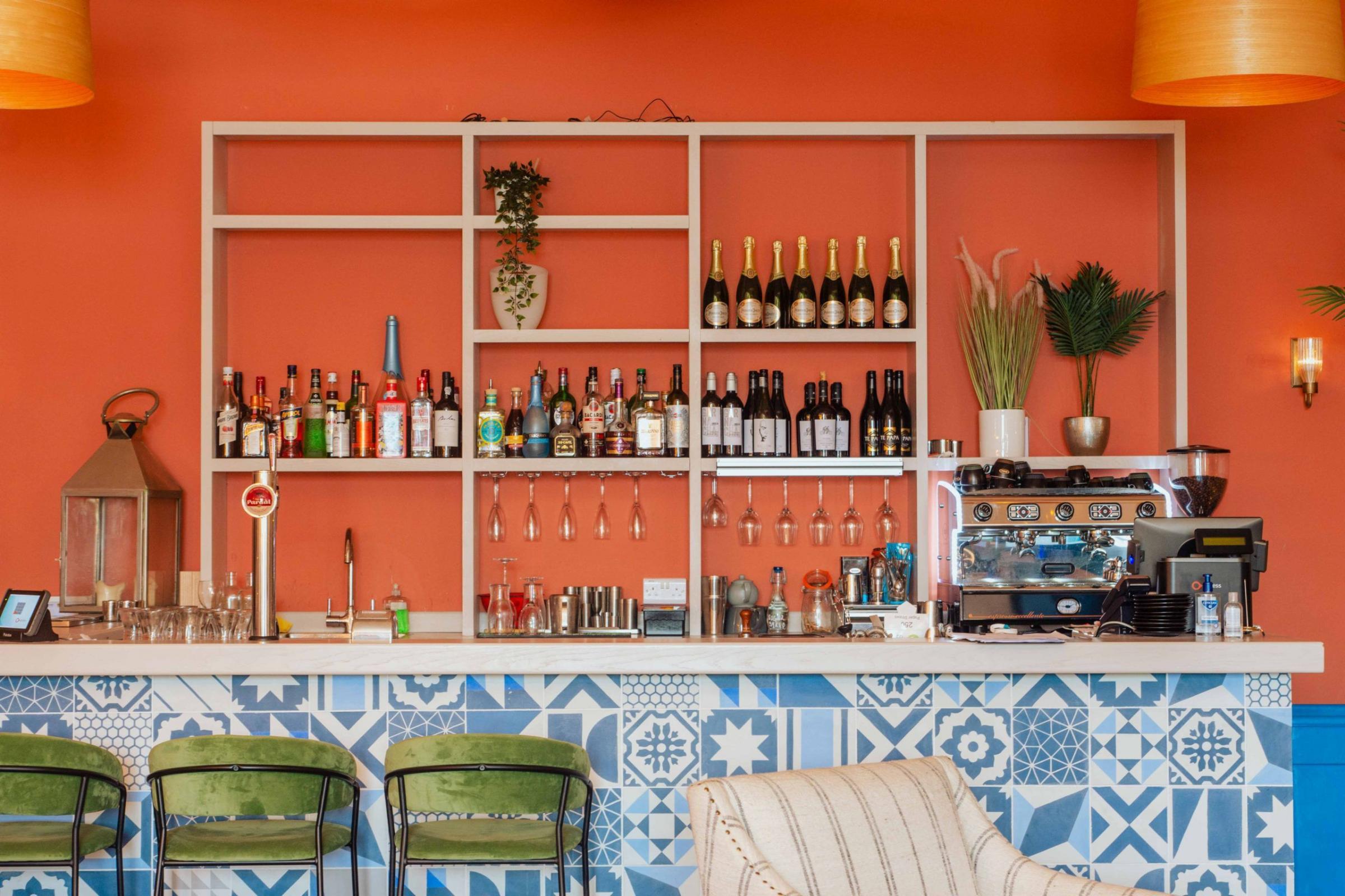New Mediterranean-inspired interiors at Amelie restaurant in Porthleven Picture: Tom Meldrum