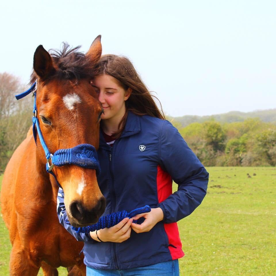 Coverack teenager Holly Martin has a serious brain injury after a fall from her horse