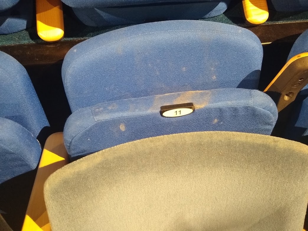 Unfortunately the seats have gone mouldy