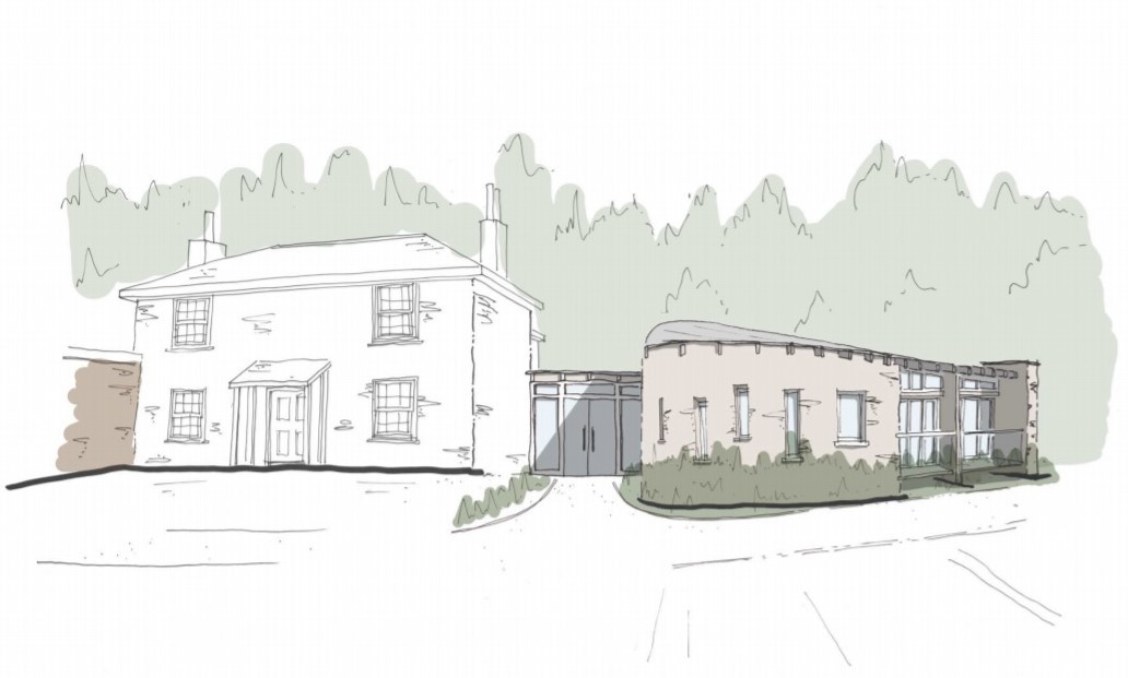 The orignal designs for the archive and resource centre. Images: The Bazeley Partnership