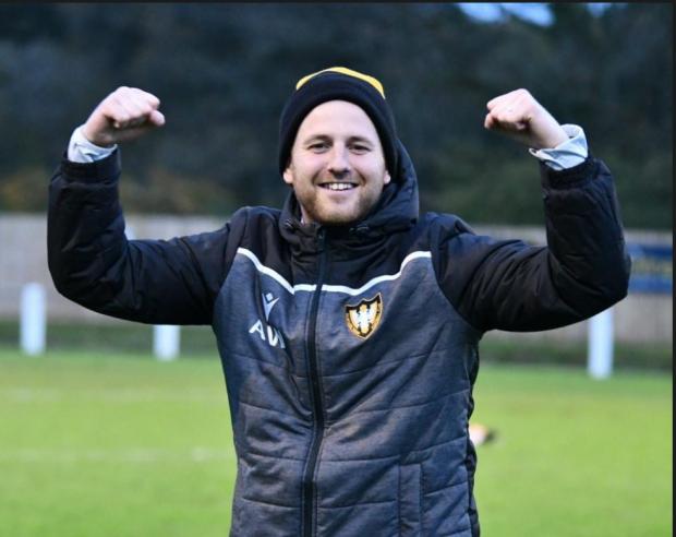 Falmouth Packet: Falmouth Town Manager Andrew Westgarth has watched his side win every game this season
