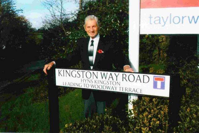 George has a road named after him in 2014