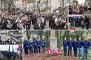 Remembrance Sunday parades and services took place across the Helston and Lizard area