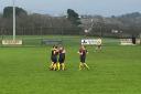 Wendron celebrate Wheat's second goal