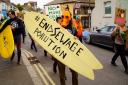 Surfers Against Sewage campaign for the protection of oceans. Picture: PA