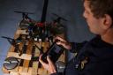 Service personnel from 700X Naval Air Station have designed, built, and tested their own drone.