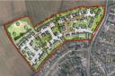 A developer has asked for advice on building 70 homes on fields in Porthleven