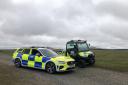 Rural police patrolling Bodmin Moor on Friday morning