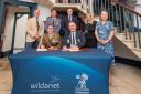 Wildanet joined by representatives from the Armed Forces sign the Covenant at Wildanet headquarters in Liskeard
