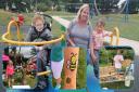 Pictures of the King George play park re-opening in Helston