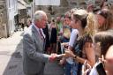 King Charles meets the public in St Ives