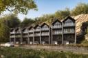 A photo montage of how the quarry development could look at Malpas