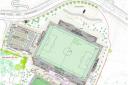 Plans for the two new pitches, including a 3,000-capacity FA-compliant football pitch, at the former Stadium for Cornwall site, which would now be known as Truro