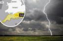 The Met Office has issued a yellow weather warning for the South West on Tuesday