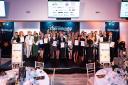Winners and Highly commended nominees celebrate at the 2022 Cornwall Apprenticeship Awards.