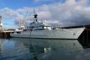 HMS Mersey on a previous visit. Image: David Barnicoat