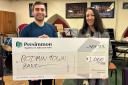 Bodmin Town Band have been awarded £1,000 by Persimmon Homes