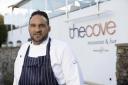Celebrity chef Michael Caines outside the Cove in 2020
